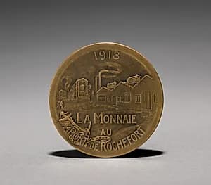Medal (reverse) by Edmond-Eugene-Emile Lindauer (French, 1869–1942)