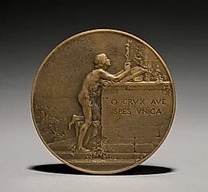Medal (reverse) by Jules Dupré (French, 1811–1889)