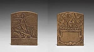 Medallion by Jules Prosper Legastelois (French, 1855–1931)