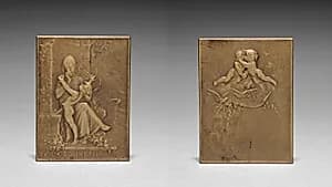 Medallion by Georges Dupré (French, 1869–1909)