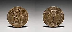 Medallion by Charles-Theodore Perron (French, 1862–1934)