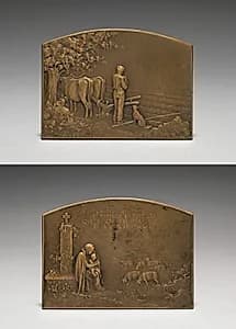 Medallion by Georges Dupré (French, 1869–1909)