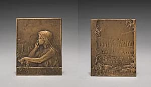 Medallion by Georges Dupré (French, 1869–1909)