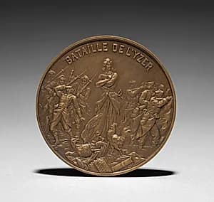 Medallion (obverse) by Henri Emile Allouard (French, 1844–1929)