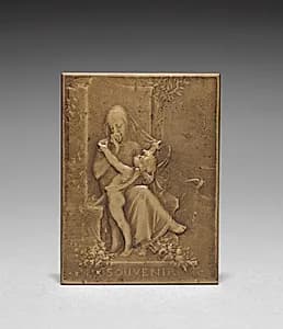 Medallion (obverse) by Jules Dupré (French, 1811–1889)