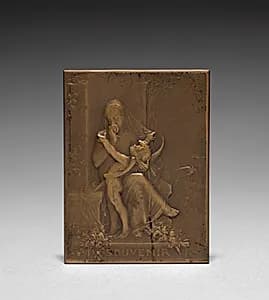 Medallion (obverse) by Jules Dupré (French, 1811–1889)