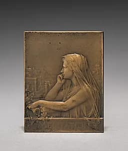 Medallion (obverse) by Jules Dupré (French, 1811–1889)