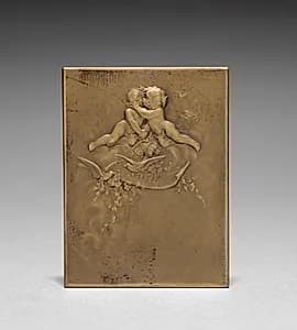 Medallion (reverse) by Jules Dupré (French, 1811–1889)