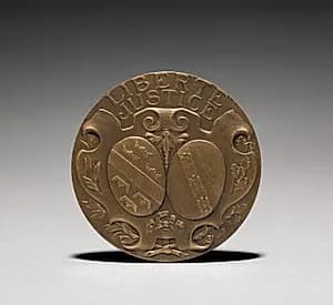 Medallion (reverse) by Charles-Theodore Perron (French, 1862–1934)