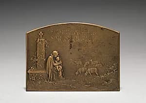 Medallion (reverse) by Jules Dupré (French, 1811–1889)
