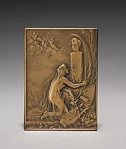Medallion (reverse) by Jules Dupré (French, 1811–1889)