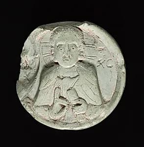 Medallion with Christ by Unknown Artist