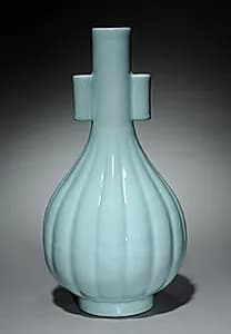 Melon-Shaped Fluted Vase by Unknown Artist