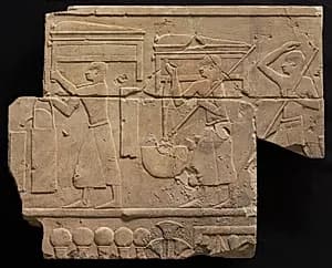 Men Bearing Tomb Equipment by Unknown Artist