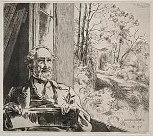 Meyer-Heine by Félix Bracquemond (French, 1833–1914)
