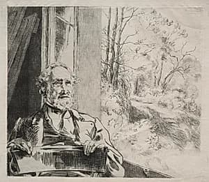 Meyer-Heine by Félix Bracquemond (French, 1833–1914)