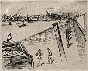 Millbank by James McNeill Whistler (American, 1834–1903)