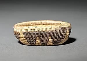 Miniature Basket by Unknown Artist