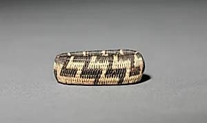Miniature Rhomboidal Basket by Unknown Artist