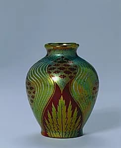 Miniature Vase by Zsolnay Factory (Hungarian)