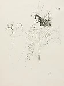 Miss May Belfort by Henri de Toulouse-Lautrec (French, 1864–1901)