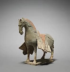 Mortuary Horse by Unknown Artist