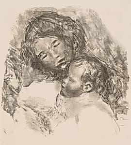 Motherhood by Pierre-Auguste Renoir (French, 1841–1919)