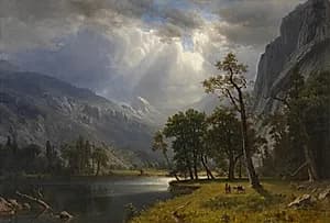 Mount Starr King, Yosemite by Albert Bierstadt (American, 1830–1902)