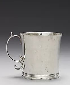 Mug by John Coney (American, 1656–1722)