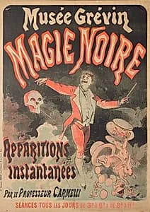 Musée Grévin, Black Magic by Jules Chéret (French, 1836–1932)