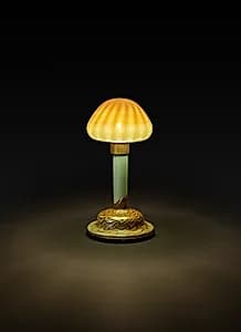 Mushroom Night Lamp by Tiffany Glass & Decorating Company (America, New York, 1892–1902)