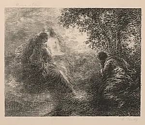 Music and Poetry by Henri Fantin-Latour (French, 1836–1904)