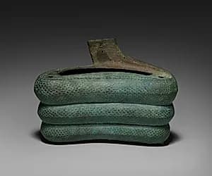 Naga-enthroned Buddha (base) by Unknown Artist