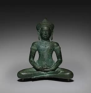 Naga-enthroned Buddha  by Unknown Artist