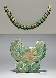 Necklace and Nose Ornament by Unknown Artist