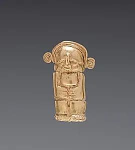 Necklace Figurine Bead by Unknown Artist