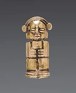 Necklace Figurine Bead by Unknown Artist