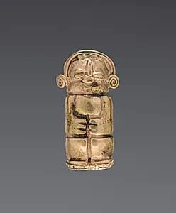 Necklace Figurine Bead by Unknown Artist