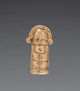 Necklace Figurine Bead by Unknown Artist