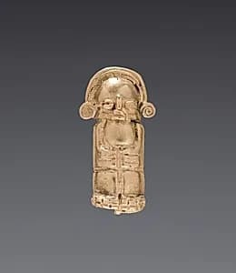 Necklace Figurine Bead by Unknown Artist