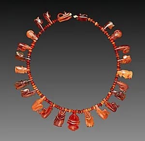 Necklace with Amulets by Unknown Artist