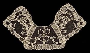 Needlepoint Lace Collar by Unknown Artist