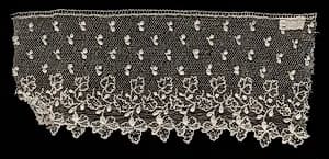 Needlepoint Lace Edging by Unknown Artist