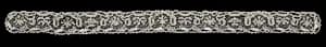 Needlepoint Lace Lappet by Unknown Artist
