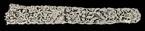 Needlepoint Lace Lappet by Unknown Artist