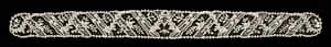Needlepoint Lace Lappet by Unknown Artist