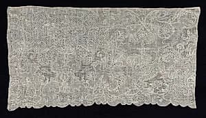Needlepoint Lace Strip by Unknown Artist