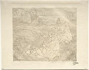 Net Menders by Jan Toorop (Dutch, 1858–1928)