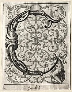 New ABC Booklet:  C by Lucas Kilian (German, 1579–1637)