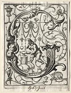 New ABC Booklet:  G by Lucas Kilian (German, 1579–1637)